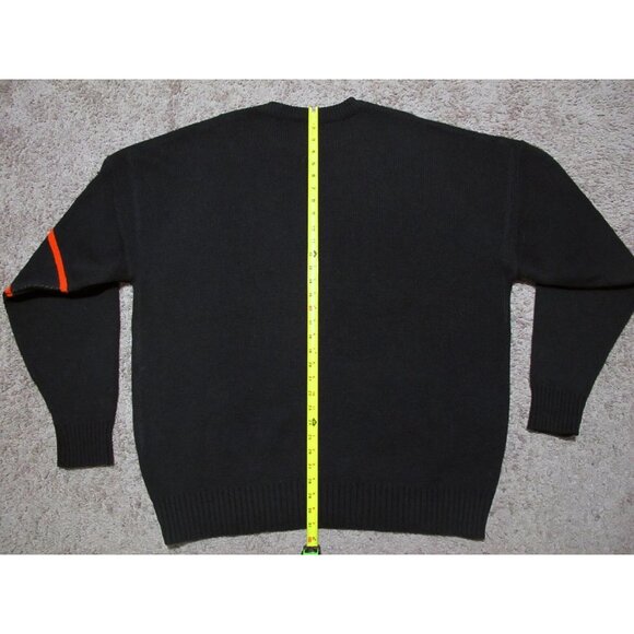 VTG San Francisco Giants Cliff Engle Black Sweater sz 3XL chalkline starter - Picture 7 of 8